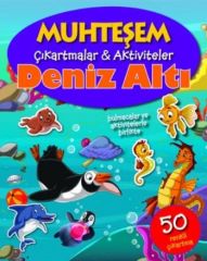 Muhteşem Çıkartmalar Aktiviteler Deniz Altı Parıltı Yayınları