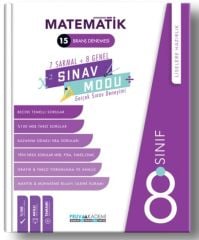 8. Sınıf Matematik Sınav Modu 15 Deneme Pruva Akademi