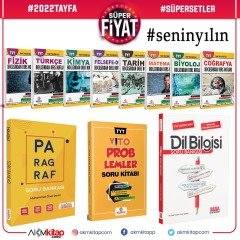 2022 Tayfa Dev Konu ve AKM Paragraf Dil Bilgisi ile Kurul Problemler Soru Bankası Seti
