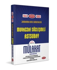 Jandarma Genel Komutanlığı Muvazzaf Sözleşmeli Astsubay Mülakat Sınavına Hazırlık Kitabı Data Yayınları