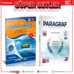 3D Yayınları Paragraf ve Apotemi Problemler Soru Bankası Seti 2 Kitap
