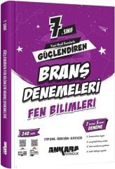 7. Sınıf Fen Bilimleri Güçlendiren Branş Denemeleri Ankara Yayıncılık