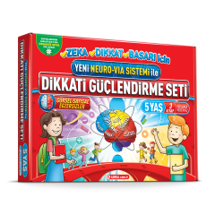 Dikkati Güçlendirme Seti 5 Yaş Anasınıfı Adeda Yayınları