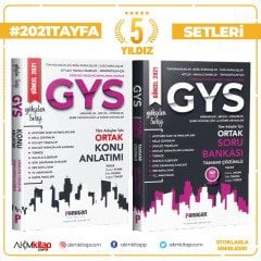 2021 GYS Tüm Kamu Kurumları Ortak Konular Konu Anlatımlı Soru Bankası 2 li Set Görevde Yükselme Paragon Yayıncılık