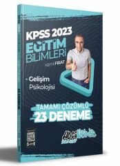 2023 KPSS Eğitim Bilimleri Gelişim Psikolojisi Tamamı Çözümlü 23 Deneme Sınavı Hocawebde