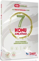 7. Sınıf Tüm Dersler Konu Anlatımlı Sınav Yayınları