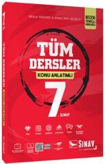 7. Sınıf Tüm Dersler Konu Anlatımlı Sınav Yayınları