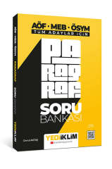 Tüm Adaylar İçin Paragraf Soru Bankası Yediiklim Yayınları