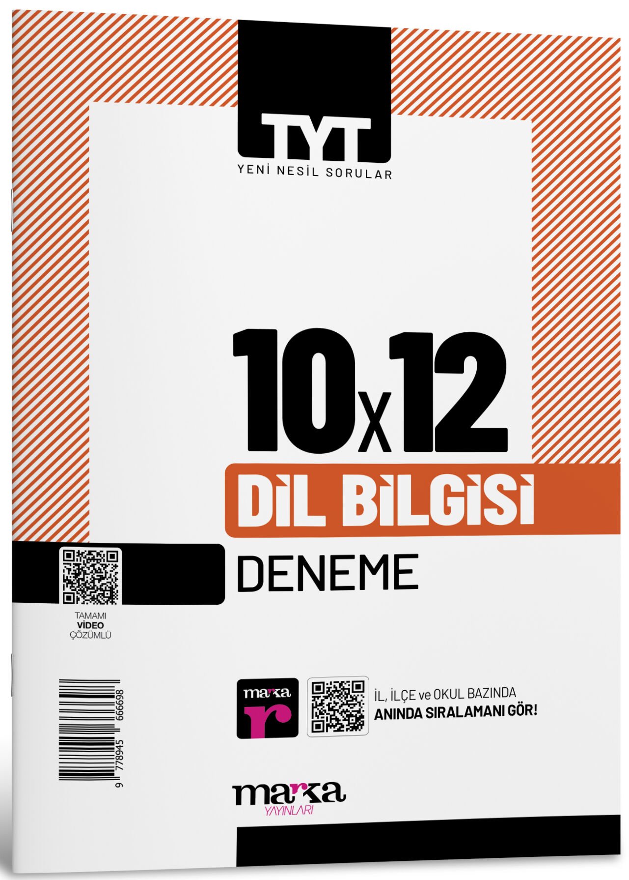 TYT Dil Bilgisi 10x12 Deneme Marka Yayınları