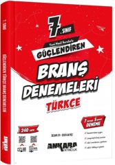 7. Sınıf Türkçe Güçlendiren Branş Denemeleri Ankara Yayıncılık