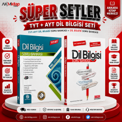 Bilgi Sarmal ve AKM Kitap TYT AYT Dil Bilgisi Soru Bankası Seti 2 Kitap