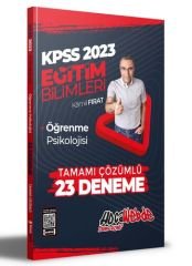 2023 KPSS Eğitim Bilimleri Öğrenme Psikolojisi Tamamı Çözümlü 23 Deneme Sınavı Hocawebde