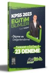 2023 KPSS Eğitim Bilimleri Ölçme ve Değerlendirme Tamamı Çözümlü 23 Deneme Sınavı Hocawebde