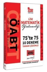 2022 ÖABT Lise Matematik Öğretmenliği 75 te 75 Tamamı Çözümlü 10 Deneme Yargı Yayınları
