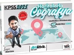 2025 KPSS Haritalarla Coğrafya HocaWebde Yayınları
