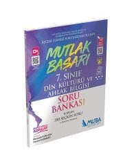 7. Sınıf Mutlak Başarı Din Kültürü ve Ahlak Bilgisi Soru Bankası Muba Yayınları
