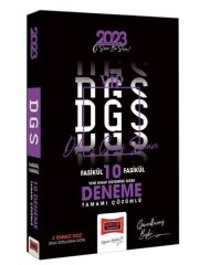 2023 DGS Tamamı Çözümlü Fasikül Fasikül 10 Deneme Yargı Yayınları
