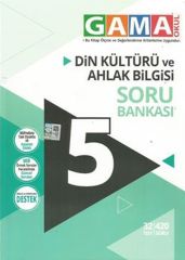 5. Sınıf Din Kültürü ve Ahlak Bilgisi Soru Bankası Gama Okul Yayınları