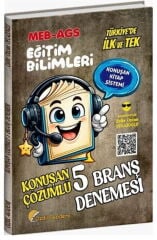 MEB AGS Eğitim Bilimleri Konuşan 5 Deneme Özdil Akademi