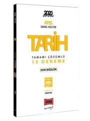2023 KPSS Tarih Son Düzlük 5 Yargıç Tamamı Çözümlü 15 Deneme Yargı Yayınları