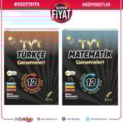 Birey Yayınları TYT Matematik ve Türkçe Deneme Seti 2 Kitap