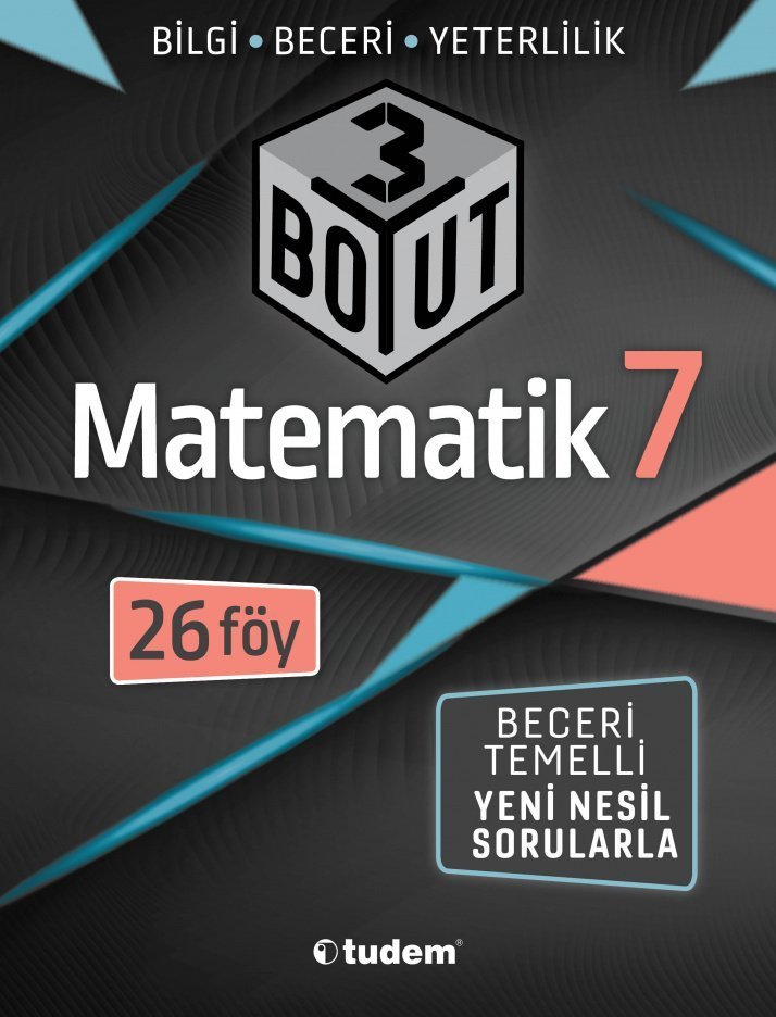7. Sınıf Matematik 3 Boyut Föy Tudem Yayınları