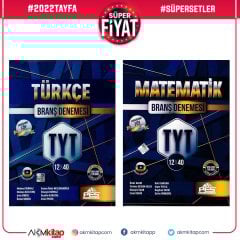 Pes Yayınları TYT Türkçe ve Matematik Deneme Seti 2 Kitap
