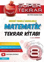 8. Sınıf Matematik Süper Tekrar Kitabı Nartest Yayınları