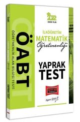2022 ÖABT İlköğretim Matematik Öğretmenliği Yaprak Test Yargı Yayınları
