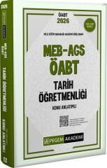 2026 MEB AGS ÖABT Tarih Öğretmenliği Konu Anlatımlı Pegem Yayınları