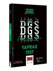2023 DGS Yaprak Test Yargı Yayınları