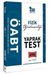 2022 ÖABT Fizik Öğretmenliği Yaprak Test Yargı Yayınları