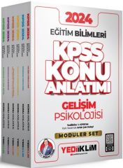 2024 KPSS Eğitim Bilimleri Konu Anlatımlı Modüler Set Yediiklim Yayınları