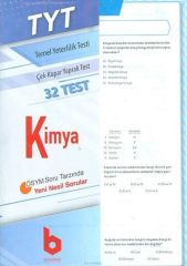 TYT Kimya Çek Kopar Yaprak Test Basamak Yayınları