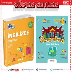 Ünlü Yayıncılık 6. Sınıf İngilizce Bil Bang ve Lodos Paragrafhane Soru Bankası Seti 2 Kitap