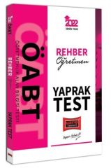 2022 ÖABT Rehber Öğretmen Yaprak Test Yargı Yayınları