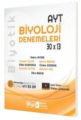 AYT Biyoloji Biyotik 30 x 13 Denemeleri Biyotik Yayınları