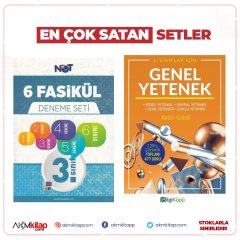 3.Sınıf Bilgi Küpü Genel Yetenek ve Binot Yayınları Fasikül Deneme Seti 2 Kitap