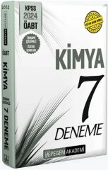 2024 KPSS ÖABT Kimya Öğretmenliği 7 Deneme Pegem Yayınları