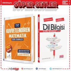 Aktif Öğrenme TYT Matematik Kuvvetlendiren ve AKM Dil Bilgisi Soru Bankası Seti 2 Kitap