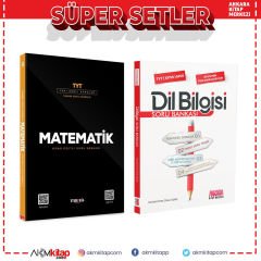Marka TYT Matematik ve AKM Dil Bilgisi Soru Bankası Seti 2 Kitap