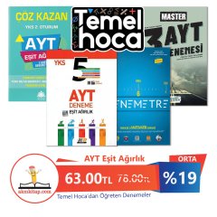 AYT Temel Hoca Orta Seviye Eşit Ağırlık Deneme