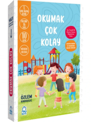 1. Sınıf Okuma Seti Okumak Çok Kolay Okumak 10 Kitap Mavi Kirpi Yayınları
