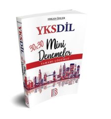 YKSDİL 30x30 Tamamı Çözümlü Mini Denemeler Benim Hocam Yayınları