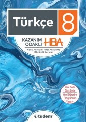 8. Sınıf Türkçe Kazanım Odaklı HBA Tudem Yayınları