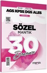 MEB AGS KPSS DGS ALES Sözel Mantık 30 Deneme Marka Yayınları