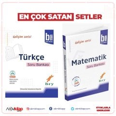 Birey Yayınları Gelişim Serisi TYT Matematik ve Türkçe B Serisi Soru Bankası Seti 2 Kitap