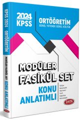 2024 KPSS Ortaöğretim Konu Anlatımlı Modüler Fasikül Set Data Yayınları