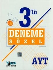 AYT Sözel 3 lü Pro Deneme Yayın Denizi