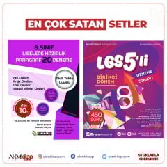 Branş Akademi Yayınları LGS Fasikül 5 Deneme ve Paragraf 20 Deneme Seti 2 Kitap